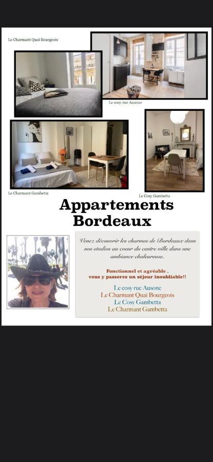 Le Charmant Quai Bourgeois Bordeaux Kültér fotó